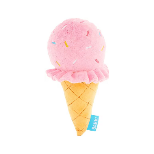 Slobbery Ice Cream Cone Dog Toy