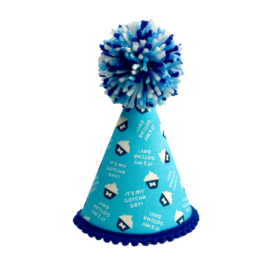 Gotcha Day Blue Party Hat