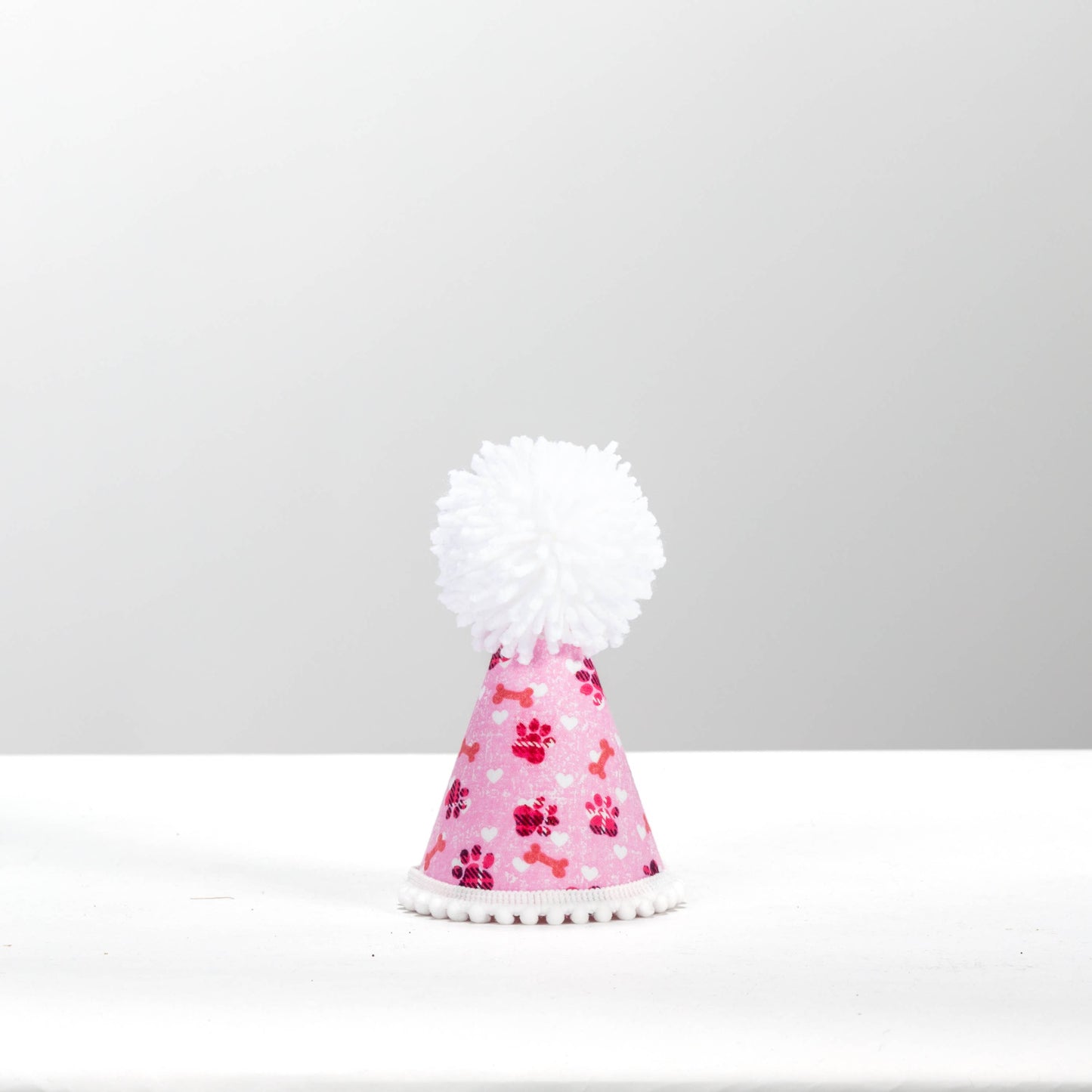 Pink Paws Party Hat