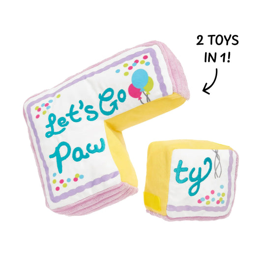 Let's Go Pawty Dog Toy