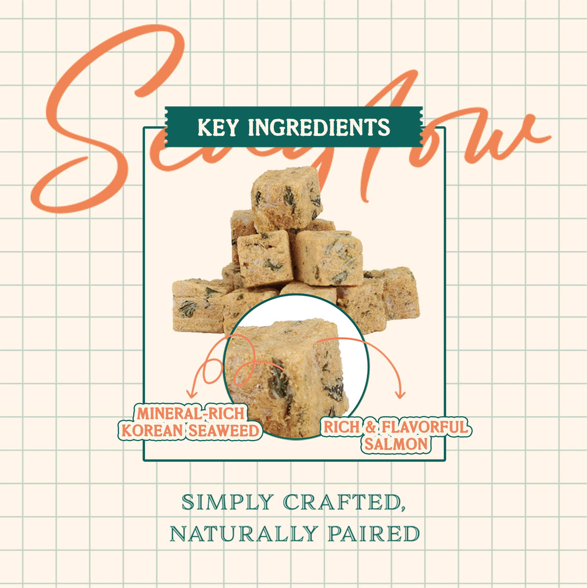 Salmon & Seaweed Mini Treat