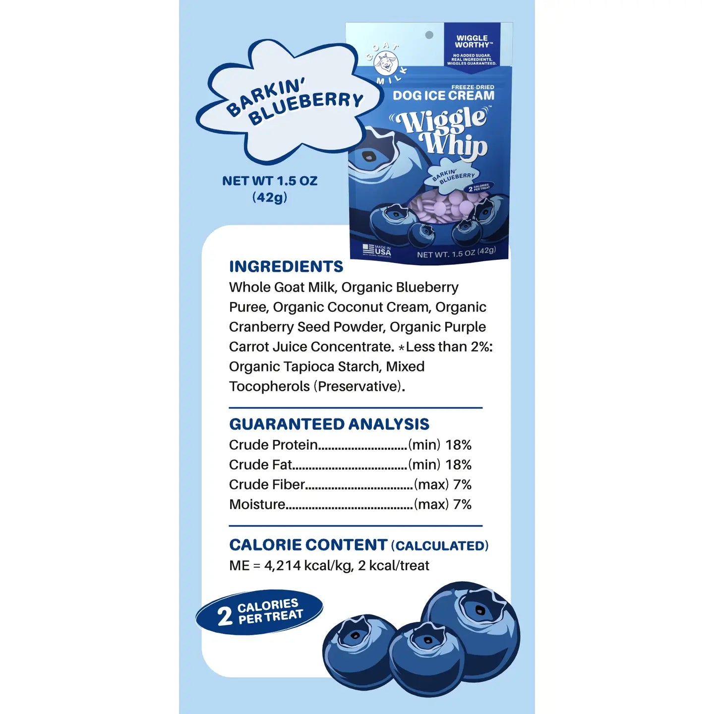 Barkin' Blueberry Wiggle Whip