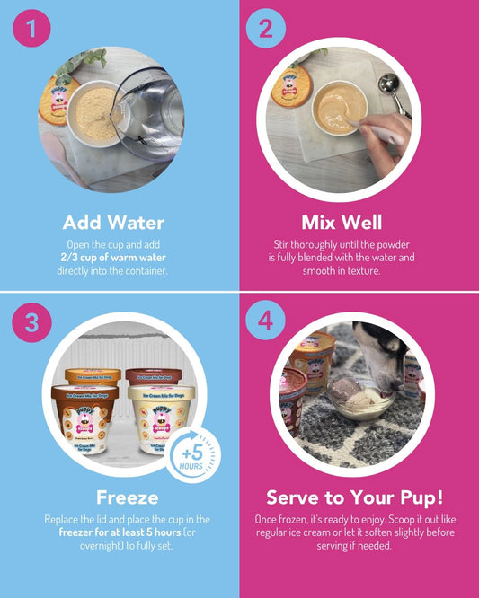 Peanut Butter Dog Ice Cream