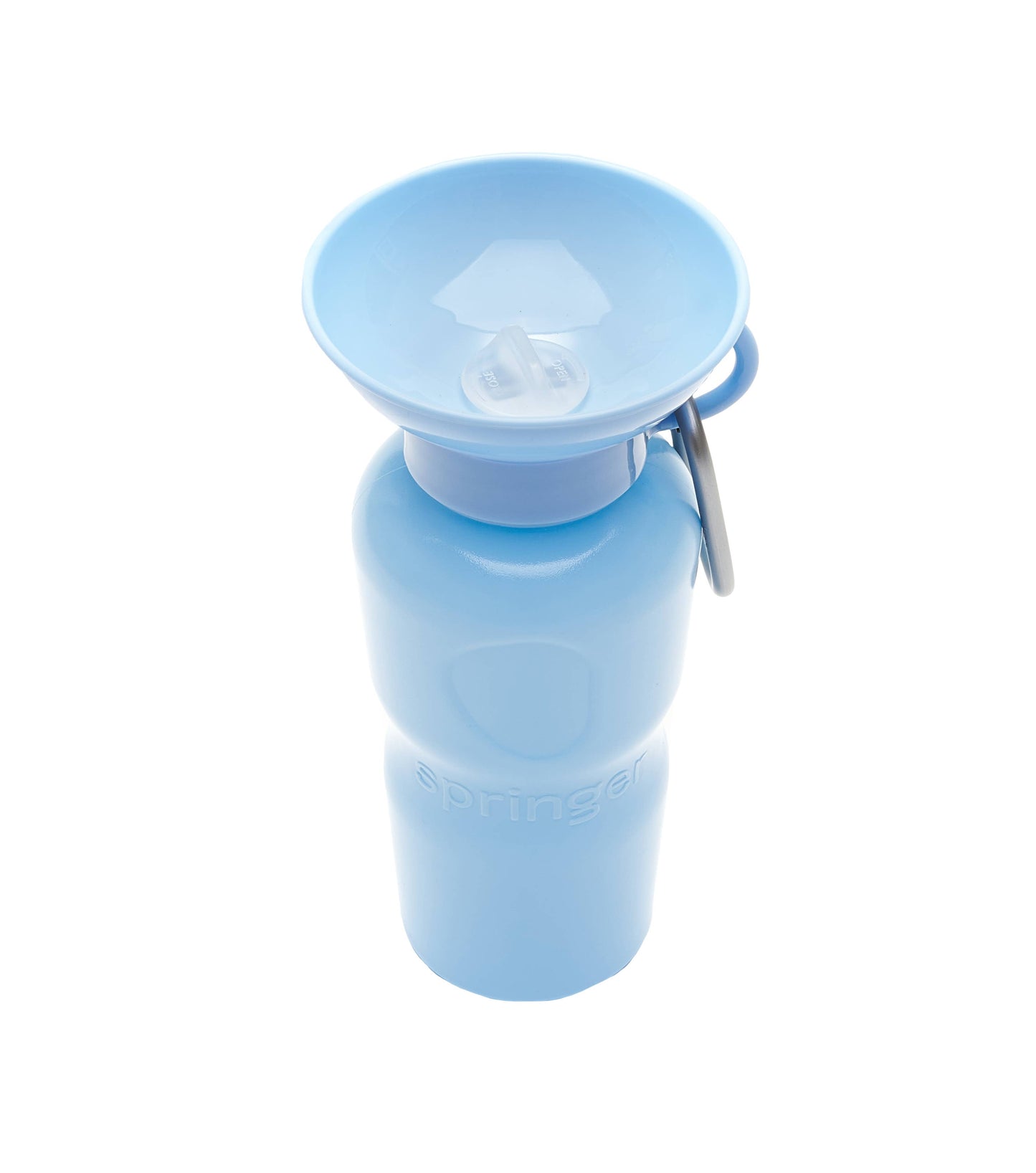 Sky Blue Dog Travel Water Bottle