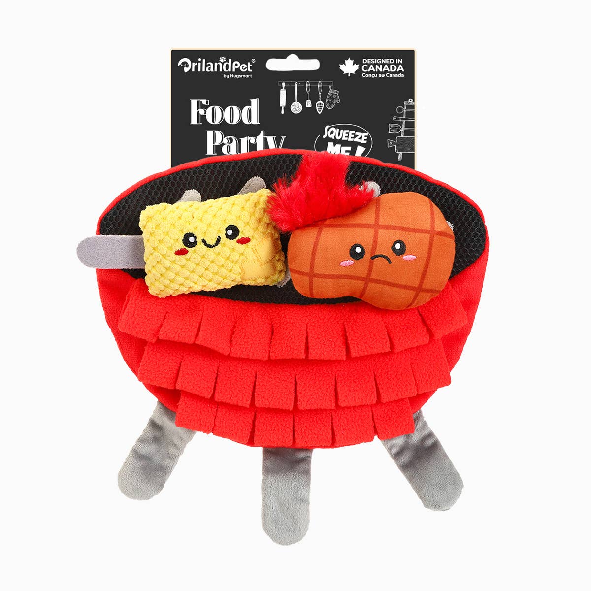 BBQ Grill Dog Snuffle Toy