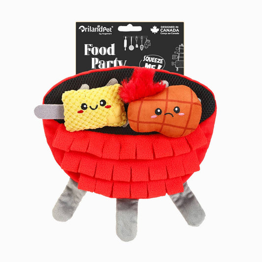 BBQ Grill Dog Snuffle Toy