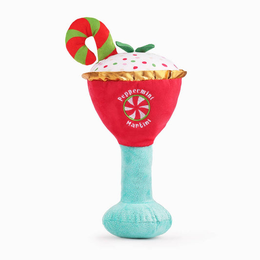 Peppermint Martini Dog Toy