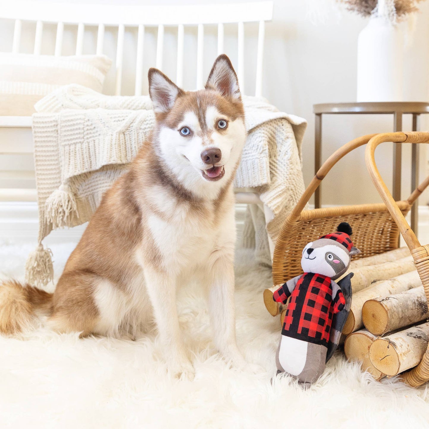 Brrring On The Snow Dog Toy