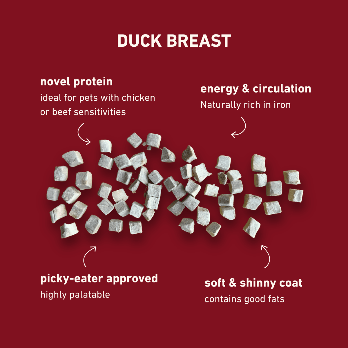 Freeze-Dried Duck Breast Treats