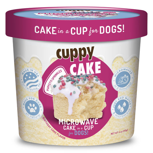 Dog Birthday Cake in A Cup