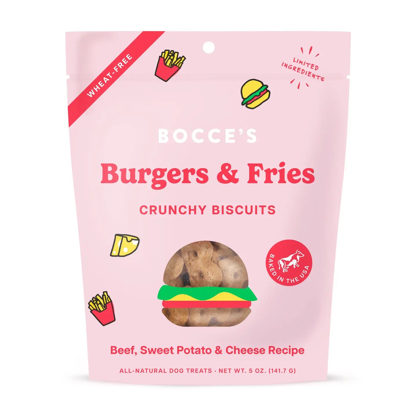 Burgers & Fries Dog Treats