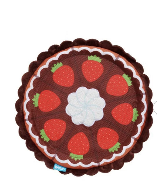 ChocoLick Slobbery Cake Dog Toy
