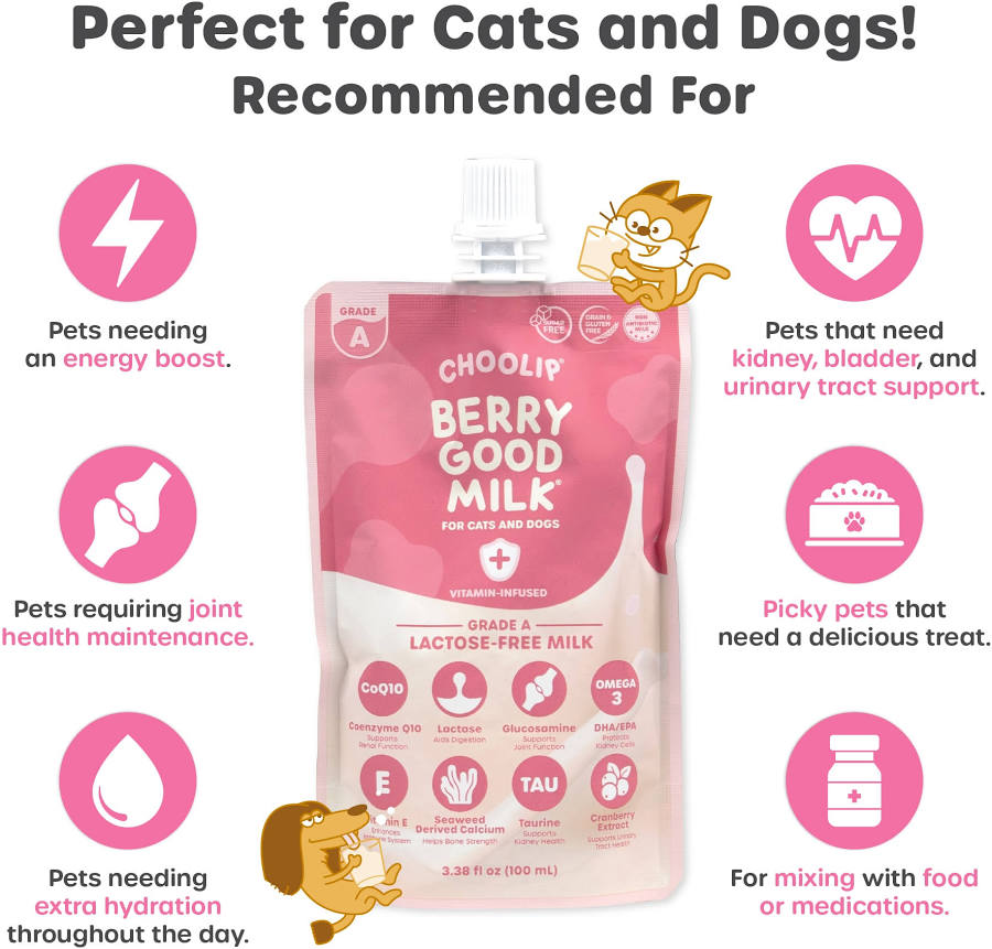 Choolip Berry Good Milk Cat and Dog Milk